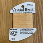 Crystal Braid CR11 Peach Pearl - KC Needlepoint