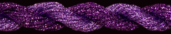 ThreadworX #12 Overdyed Coral Purple Shimmer - KC Needlepoint