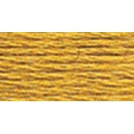 DMC 5 Pearl Cotton 729</br>Medium Old Gold - KC Needlepoint
