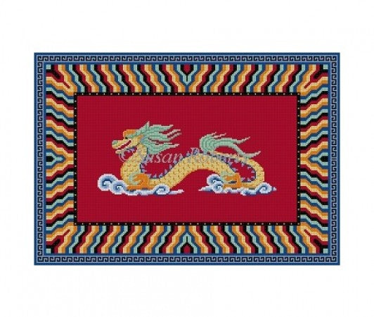 Dragon Needlepoint Canvas - KC Needlepoint
