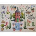 Chelsea Eccentric Garden Canvas - KC Needlepoint