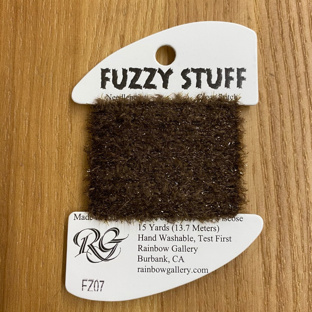 Fuzzy Stuff FZ07 Dark Brown - KC Needlepoint