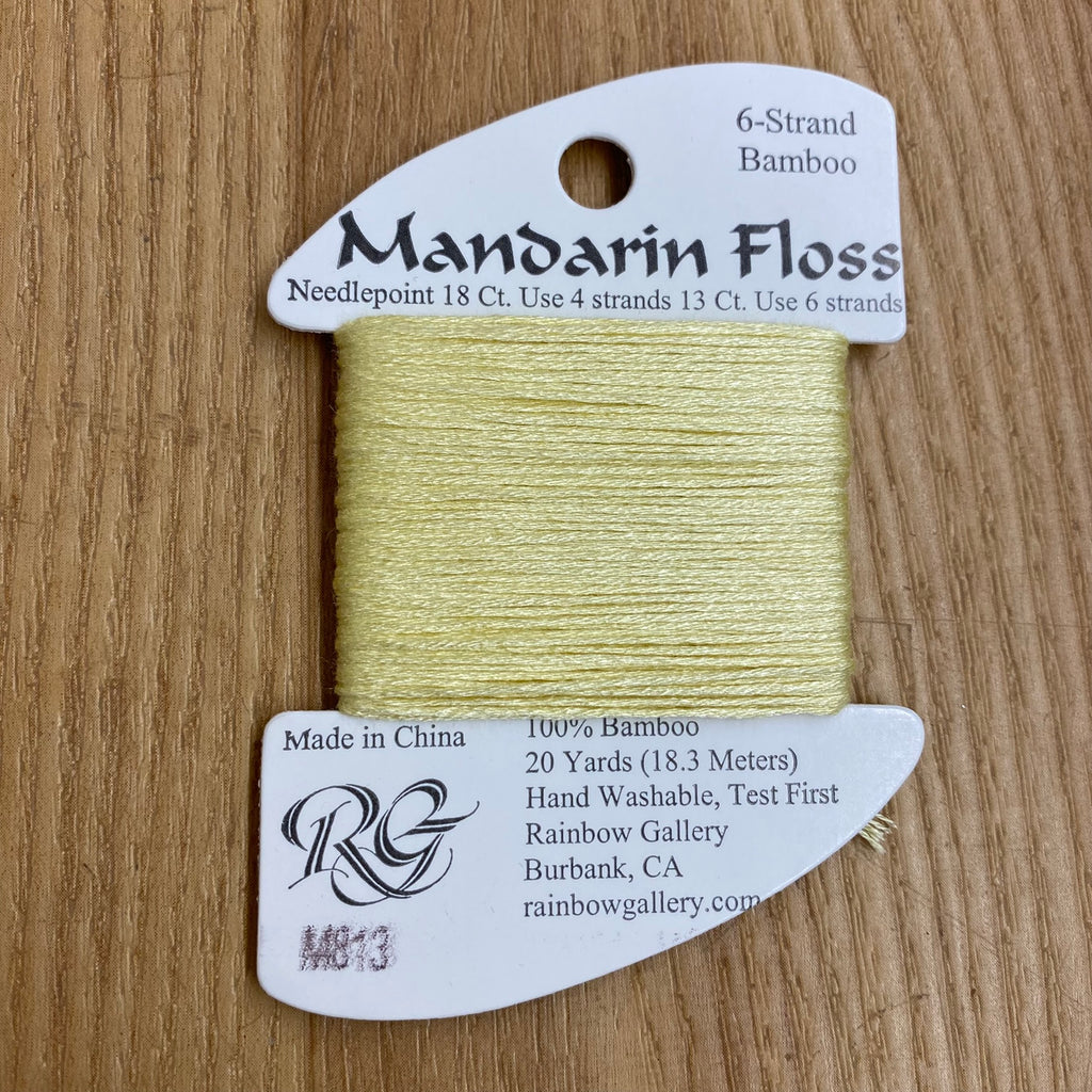 Mandarin Floss M813 Yellow - KC Needlepoint