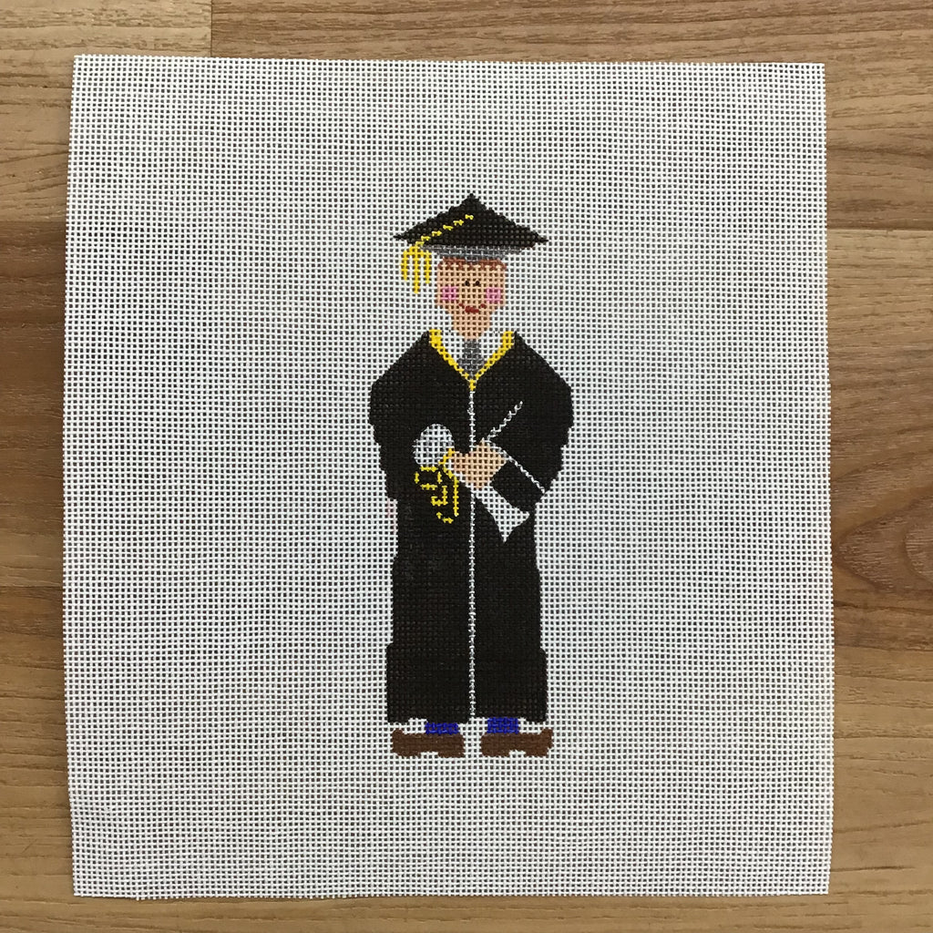 Will Work for Food Canvas - KC Needlepoint