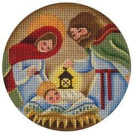 Nativity Round - KC Needlepoint