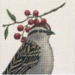 Sparrow Needlepoint Canvas - KC Needlepoint
