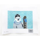 Maggie the Polar Bear Canvas - KC Needlepoint