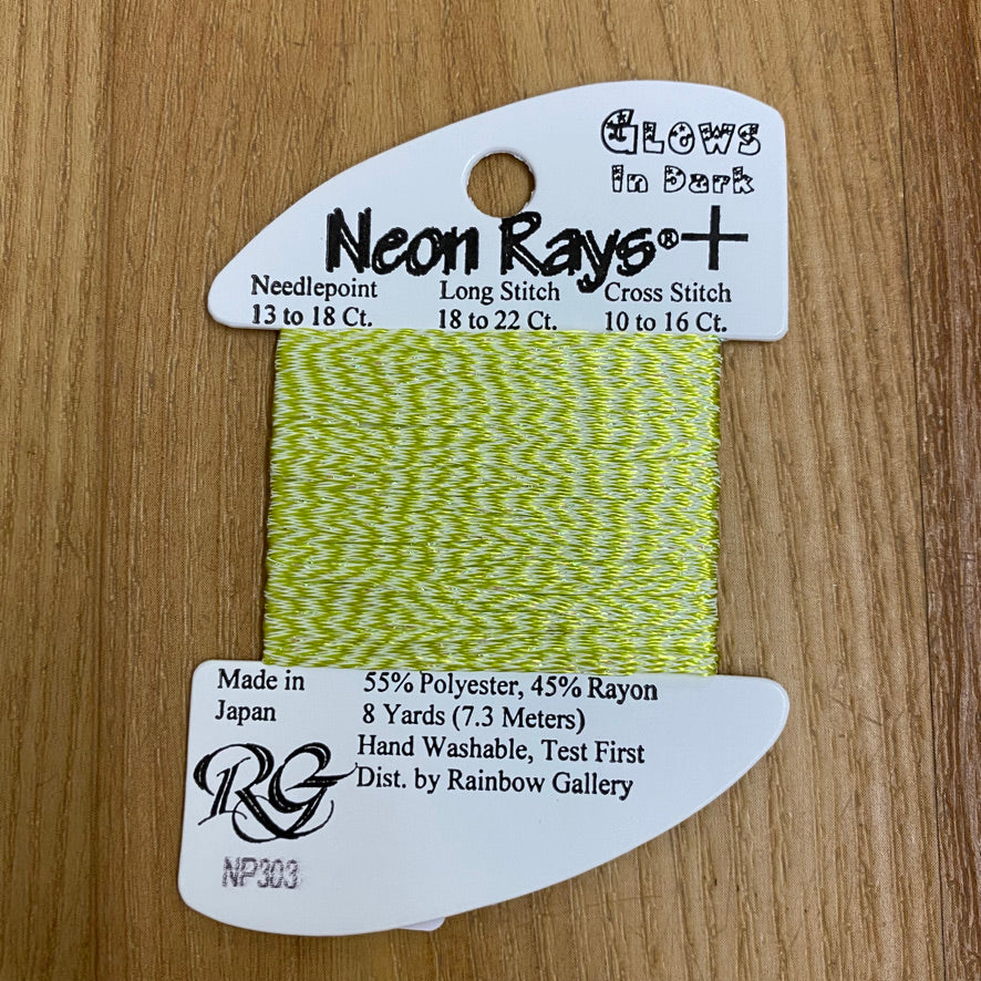 Neon Rays+ | KC Needlepoint