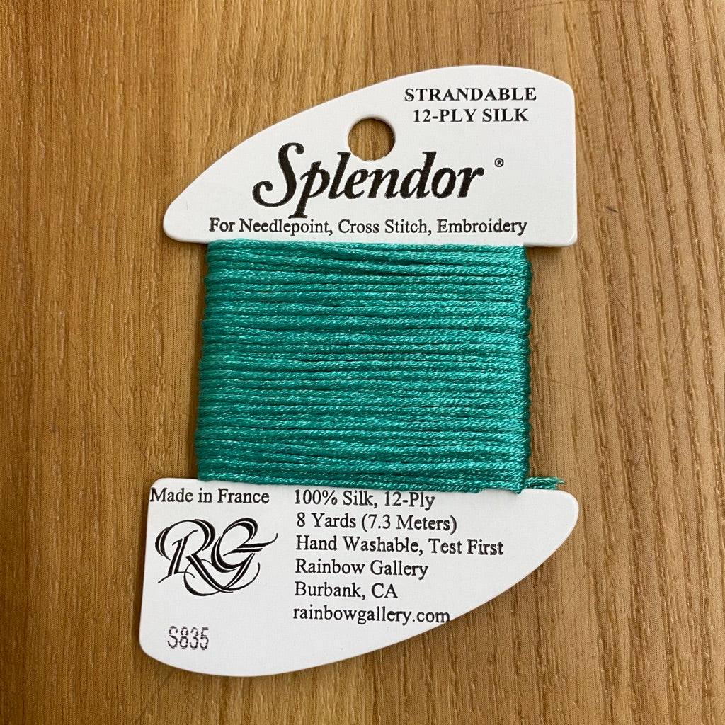 Splendor S835 Jade - KC Needlepoint