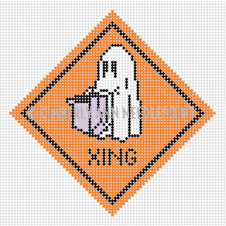 Trick or Treaters Xing Canvas - KC Needlepoint