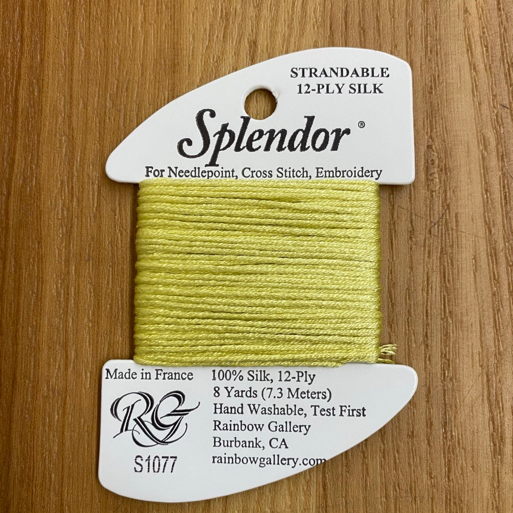 Splendor S1077 Very Light Olive - KC Needlepoint