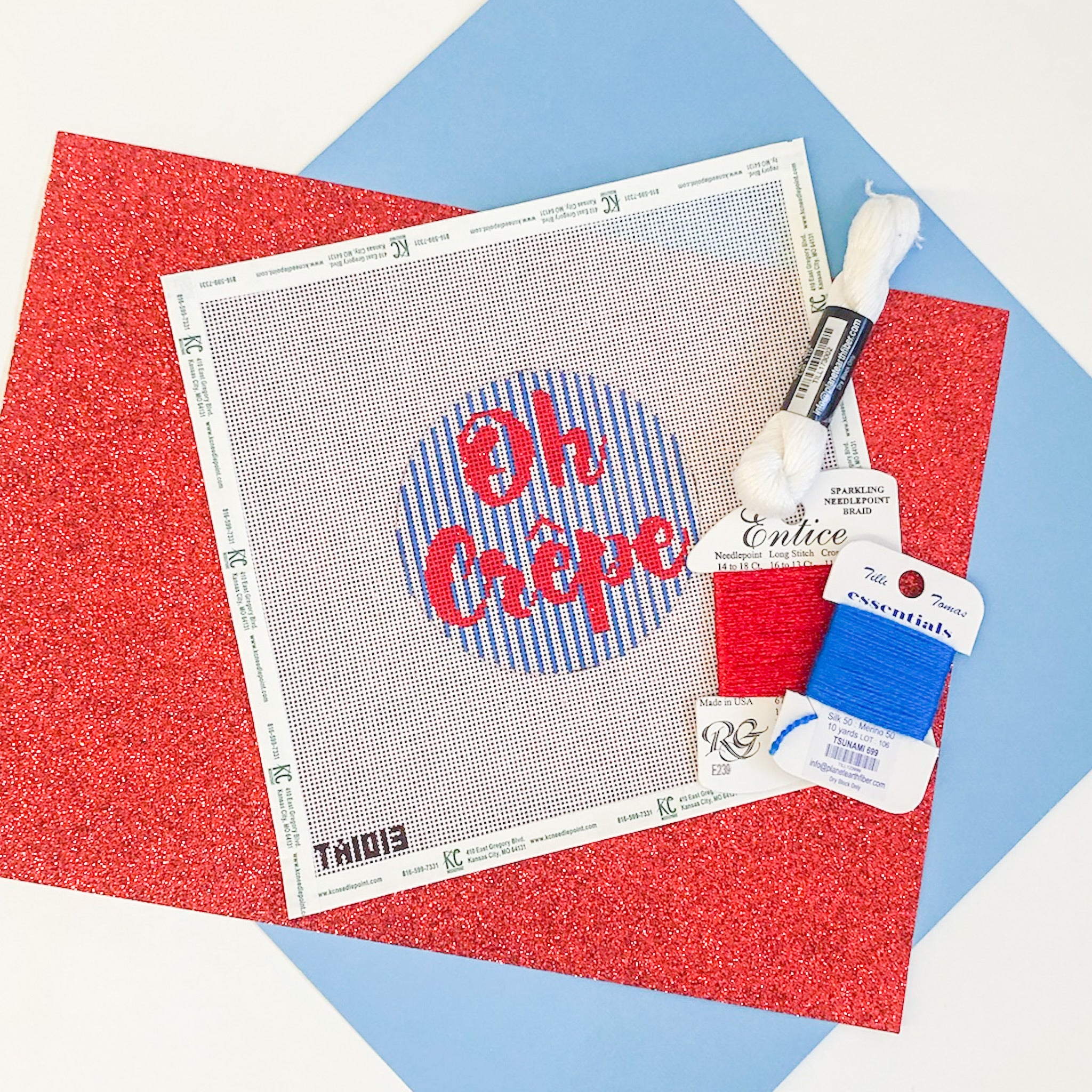 Oh Crepe Kit - KC Needlepoint