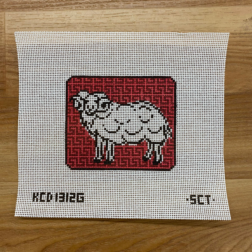 Chinese Zodiac - Goat Canvas - KC Needlepoint