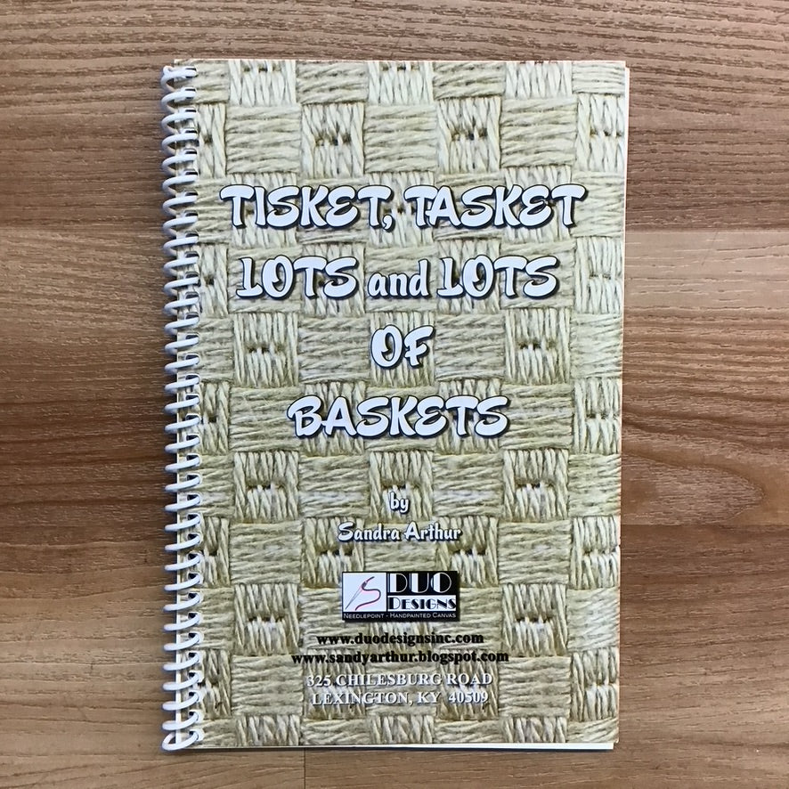 Tisket, Tasket Lots and Lots of Baskets Book - KC Needlepoint