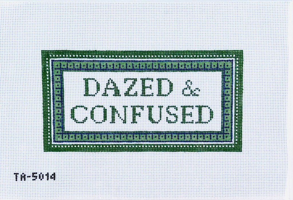 Dazed and Confused Canvas - KC Needlepoint