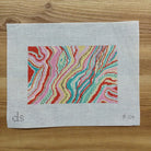 Living Coral Clutch Canvas - KC Needlepoint