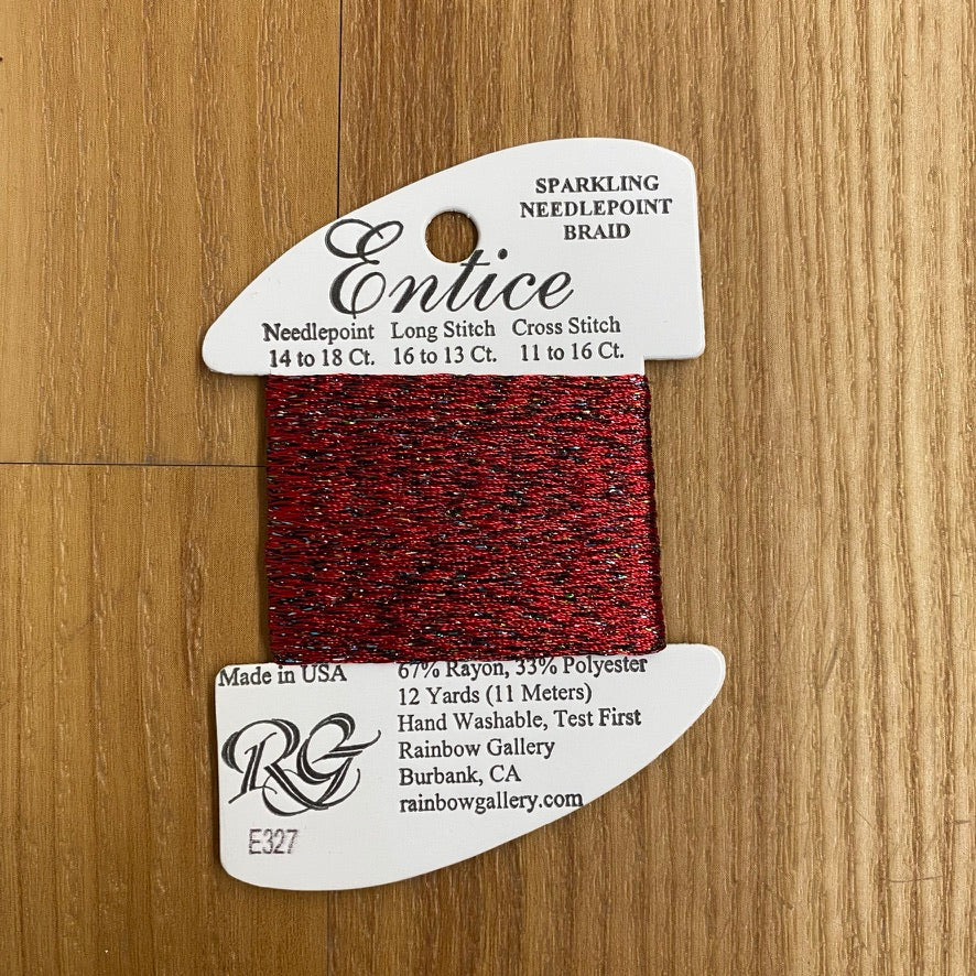 Entice E327 Chinese Red - KC Needlepoint