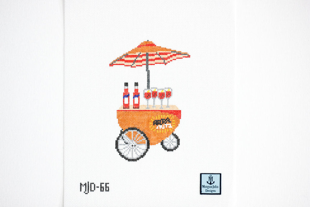 Spritz Cart Canvas - KC Needlepoint