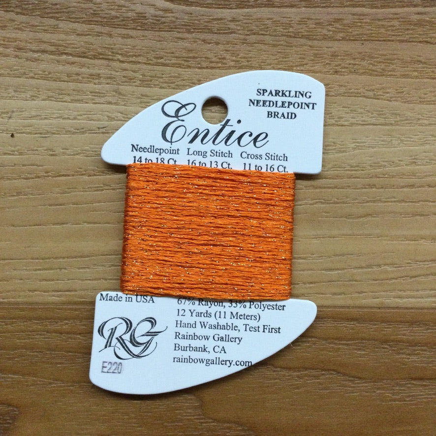Entice E220 Marmalade - KC Needlepoint