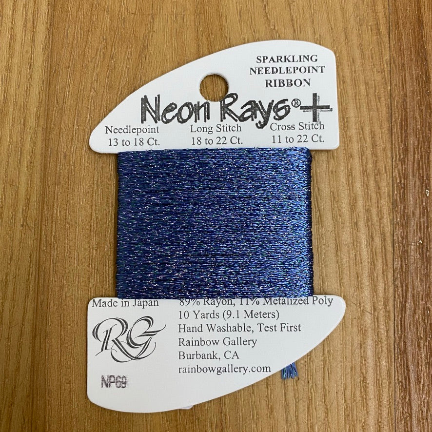 Neon Rays+ NP69 Denim - KC Needlepoint
