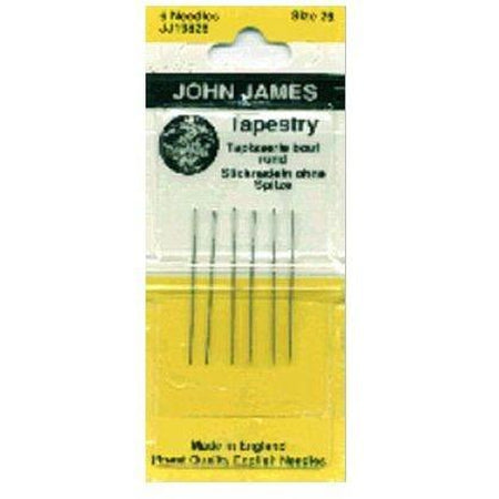 John James #28 Tapestry Needles - KC Needlepoint