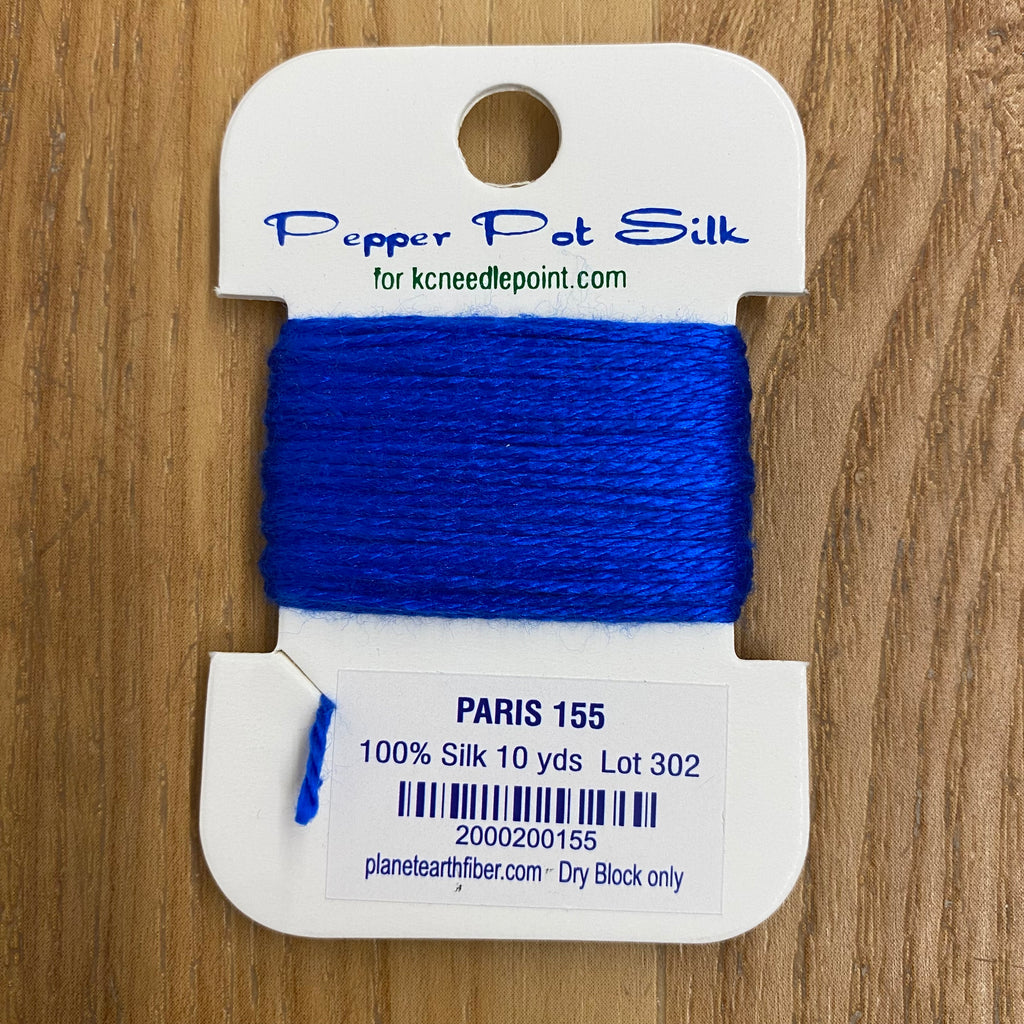 Pepper Pot Silk Card 155 Paris - KC Needlepoint