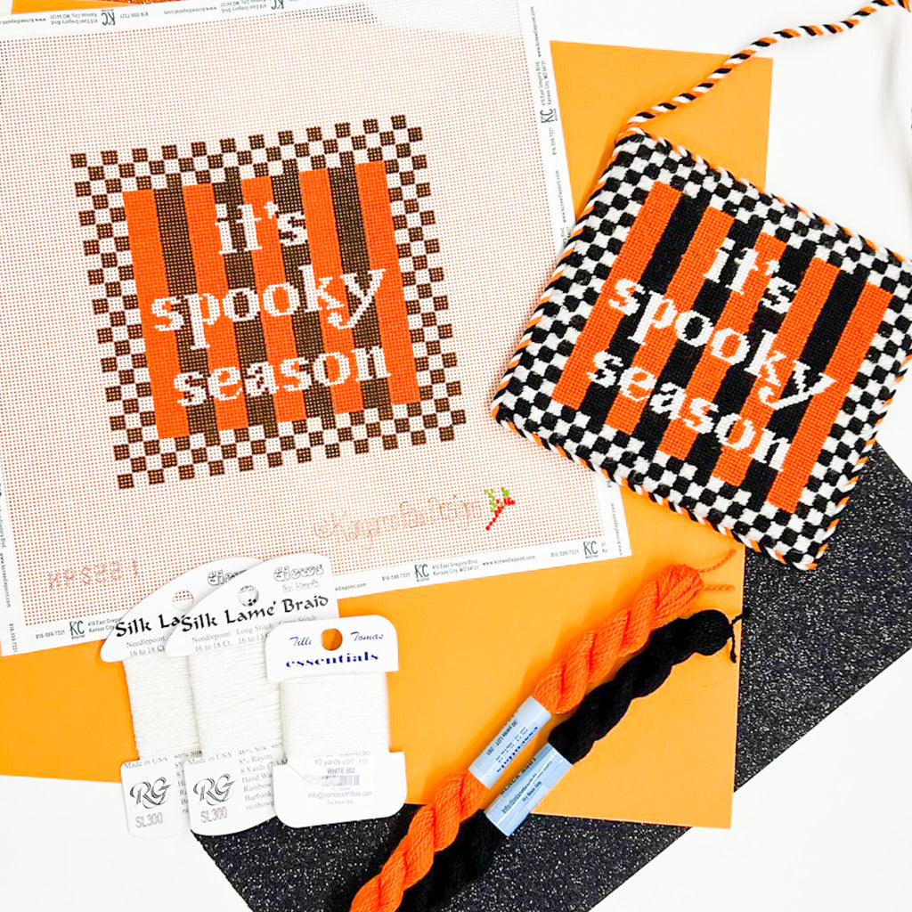 It's Spooky Season Kit - KC Needlepoint