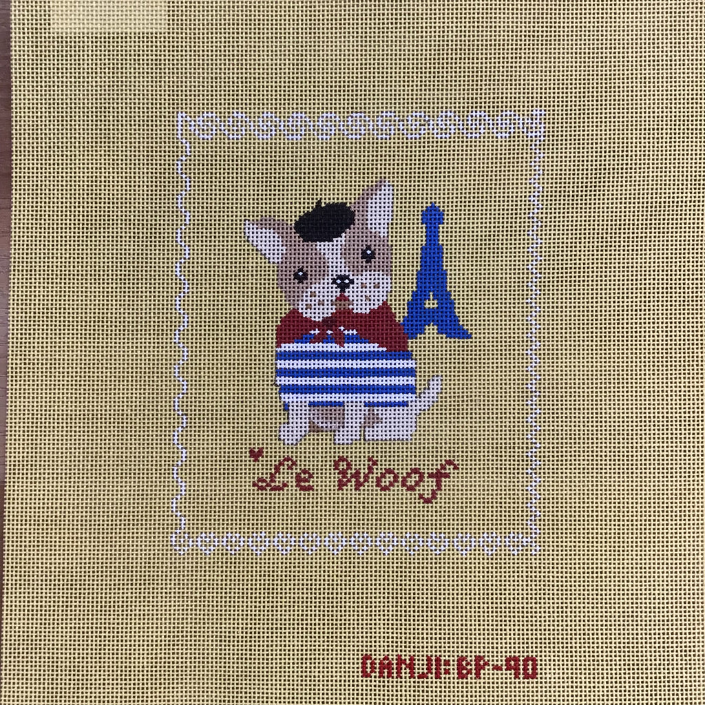 French Bulldog Canvas - KC Needlepoint