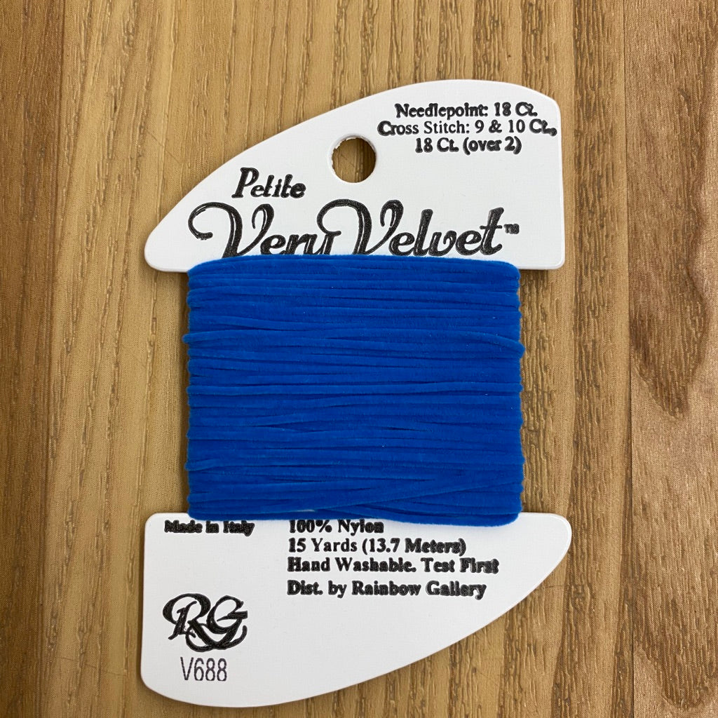 Petite Very Velvet V688 Blue Oasis - needlepoint