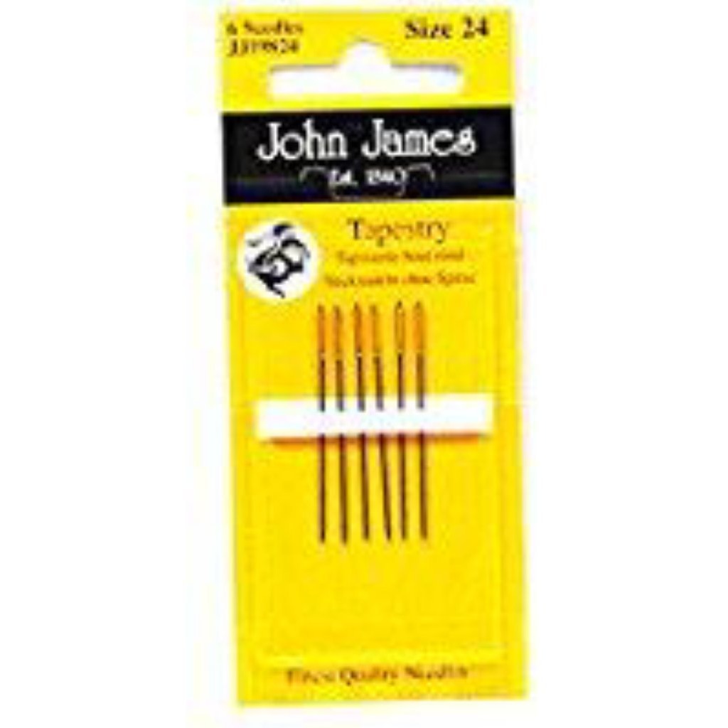 John James #24 Tapestry Needles - KC Needlepoint