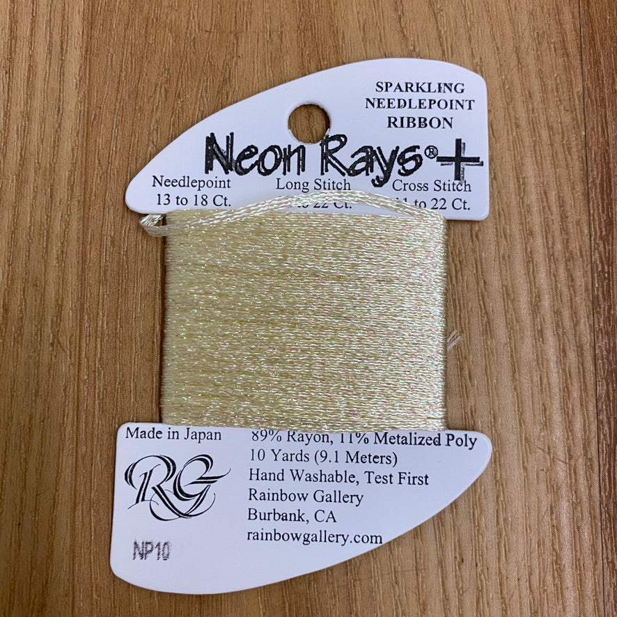 Neon Rays+ NP10 Creme - KC Needlepoint