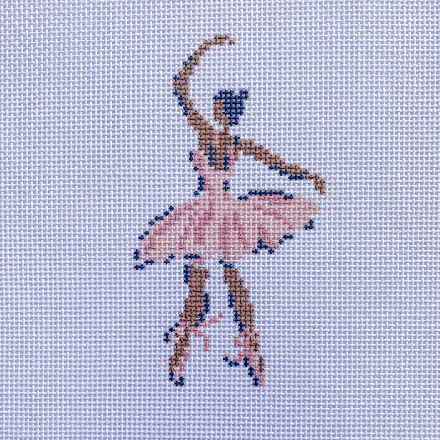 Ballerina Arabesque Canvas - KC Needlepoint