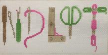 NDLPT Tools Pink Canvas - KC Needlepoint