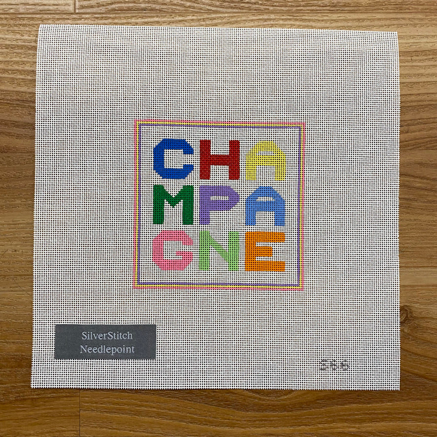 Champagne Canvas - KC Needlepoint