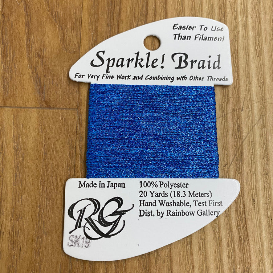 Sparkle Braid SK19 True Blue - KC Needlepoint