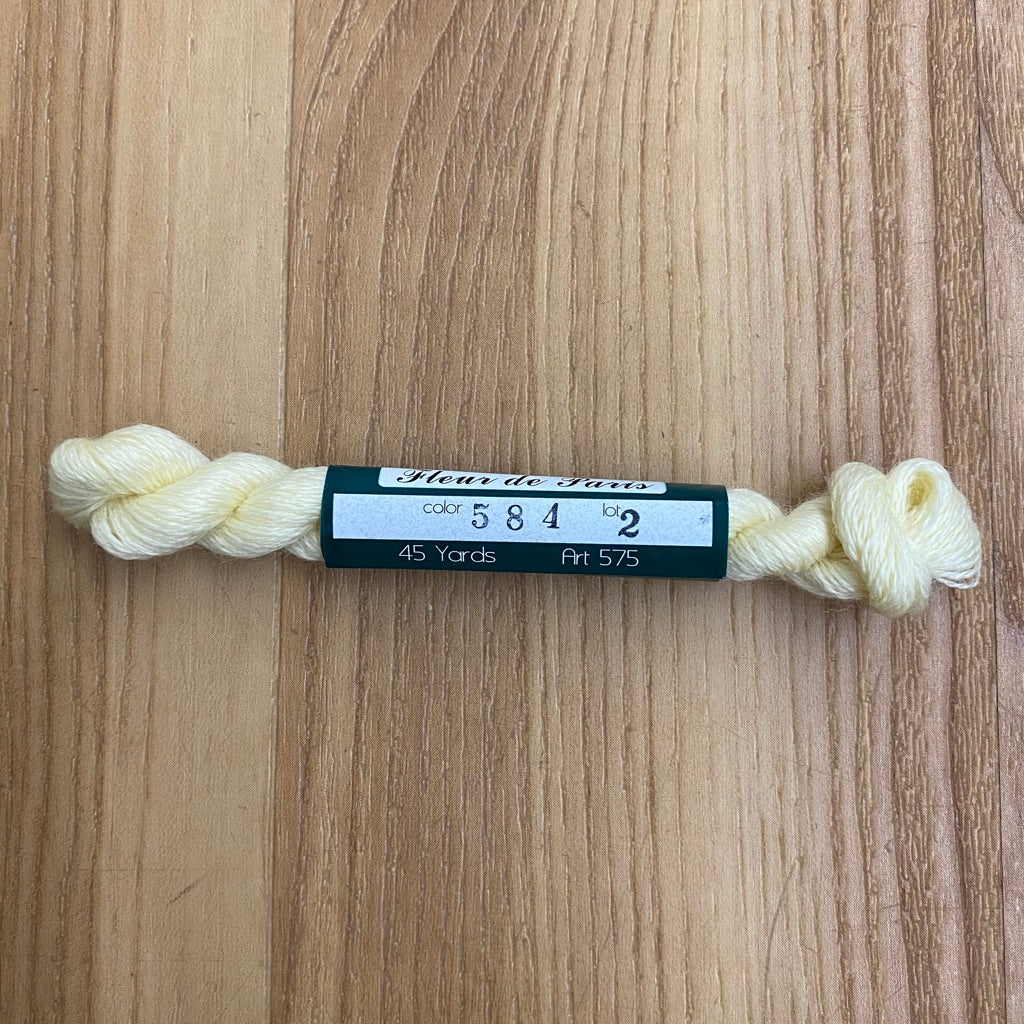 Bella Lusso Merino Wool 584 Parchment - KC Needlepoint