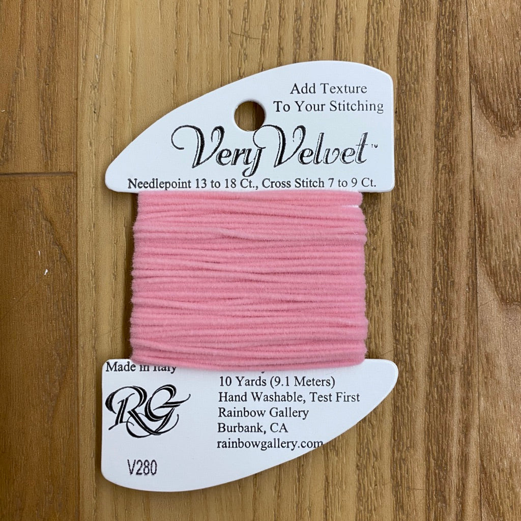 Very Velvet V280 Bubble Gum - KC Needlepoint