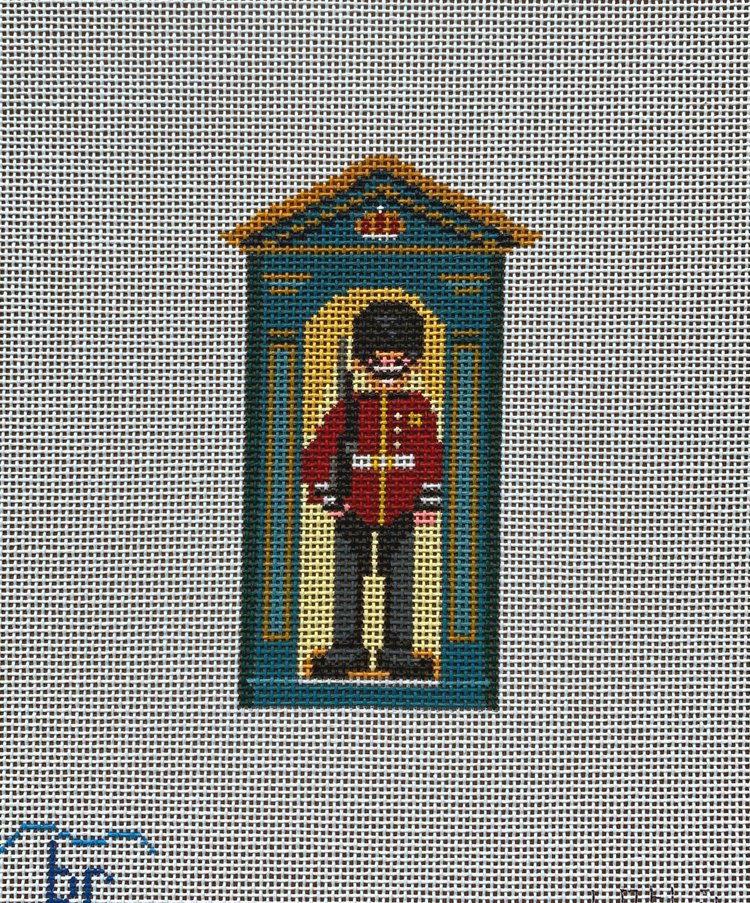 Queen's Guardsman Canvas - KC Needlepoint