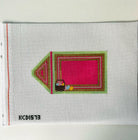 Easter Basket Bag Tag Canvas - KC Needlepoint