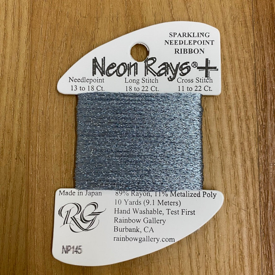 Neon Rays+ NP145 Lite French Blue - KC Needlepoint