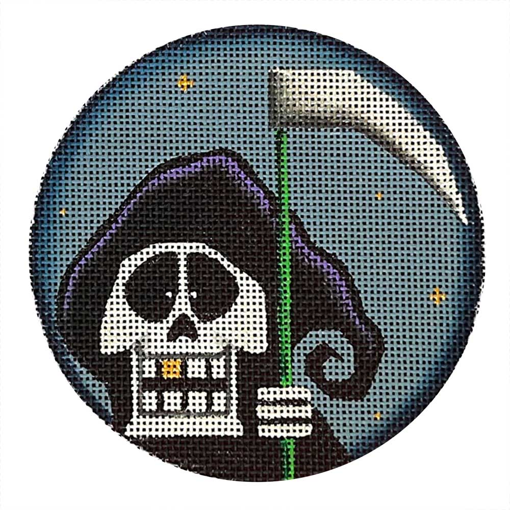 Reaper Round Canvas - KC Needlepoint