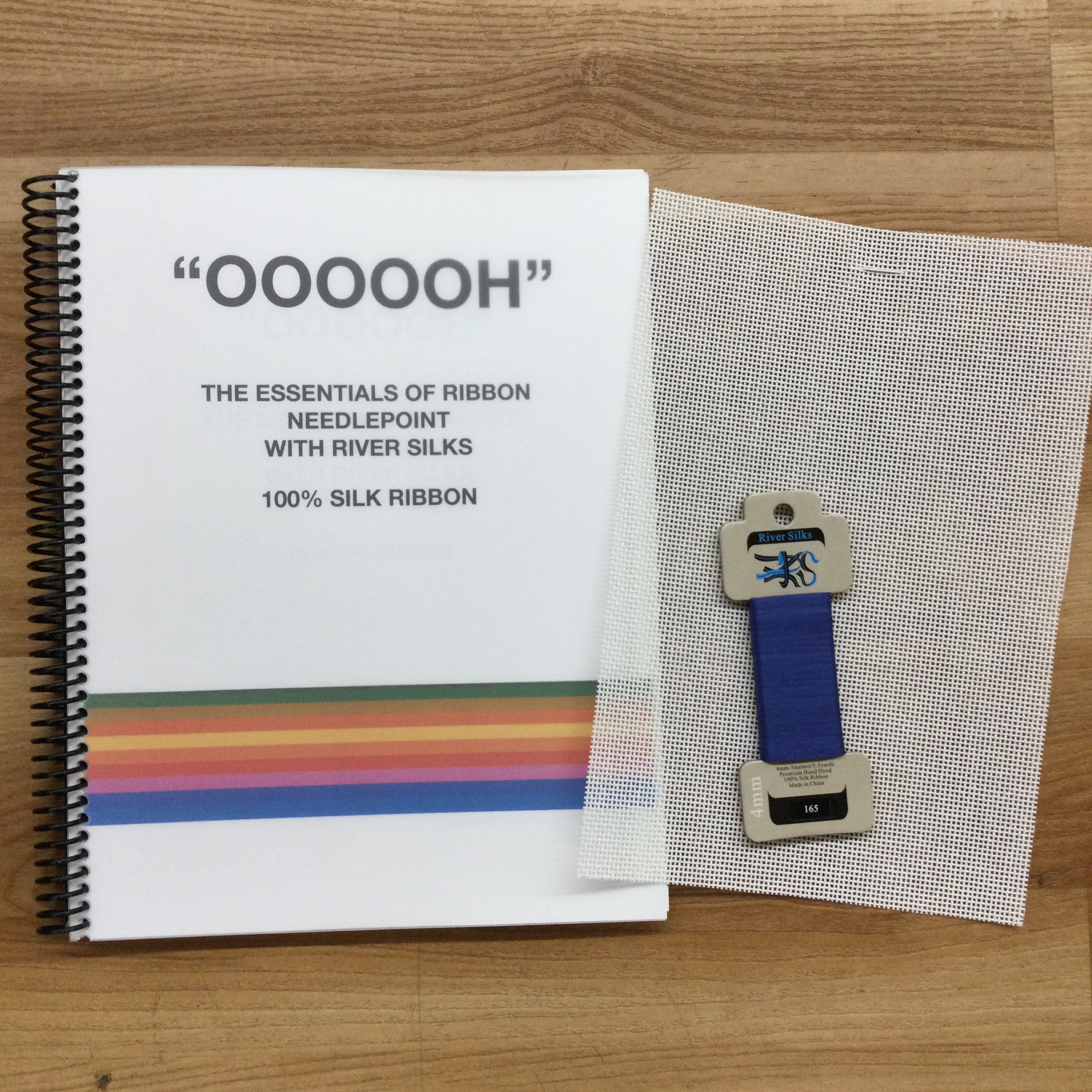 OOOOOH Essentials of Ribbon Needlepoint Book