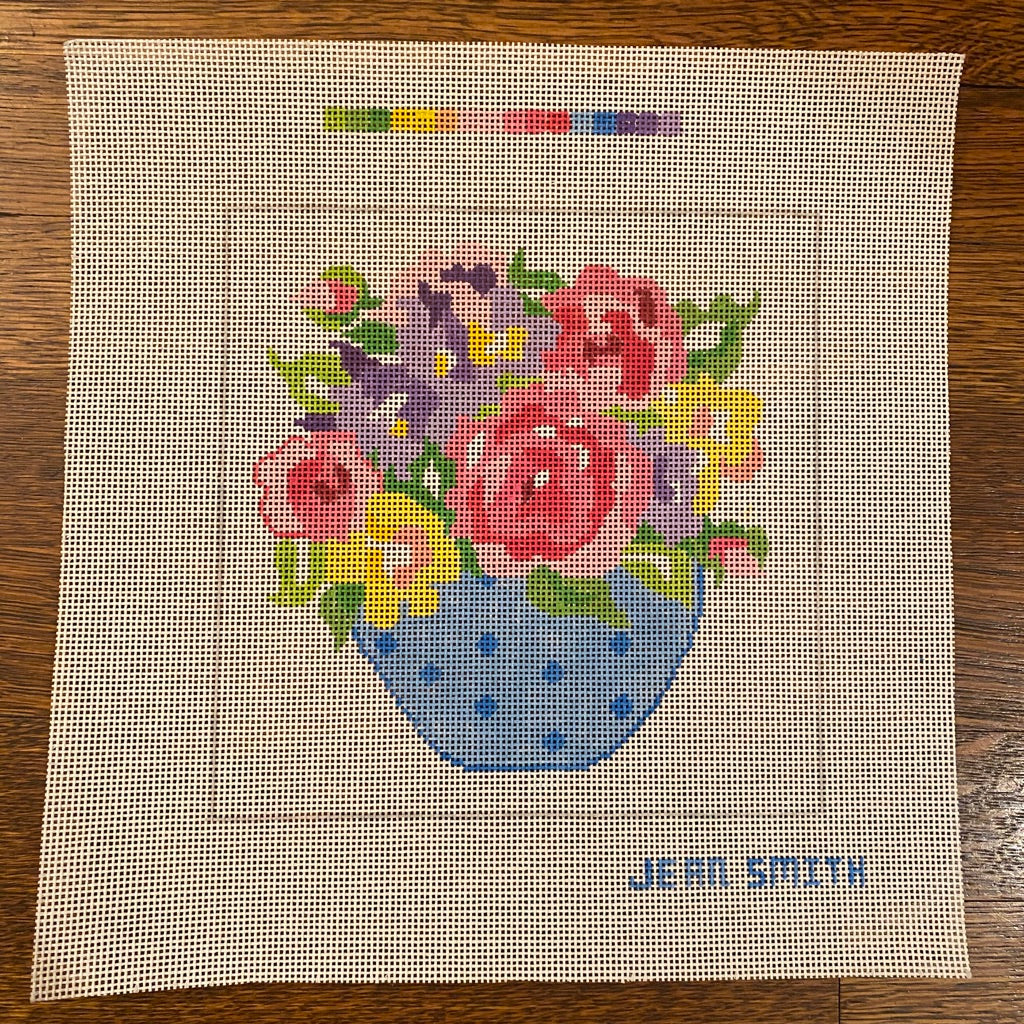 Small Matisse Table #10 Canvas - needlepoint
