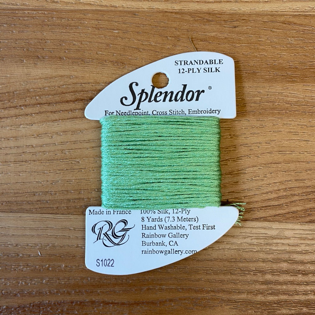 Splendor S1022 Green Blush - needlepoint