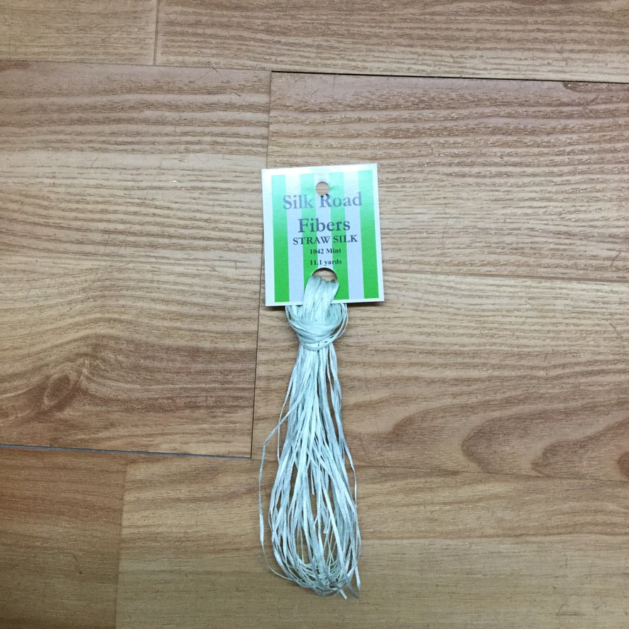 Straw Silk 1042 Mint - KC Needlepoint