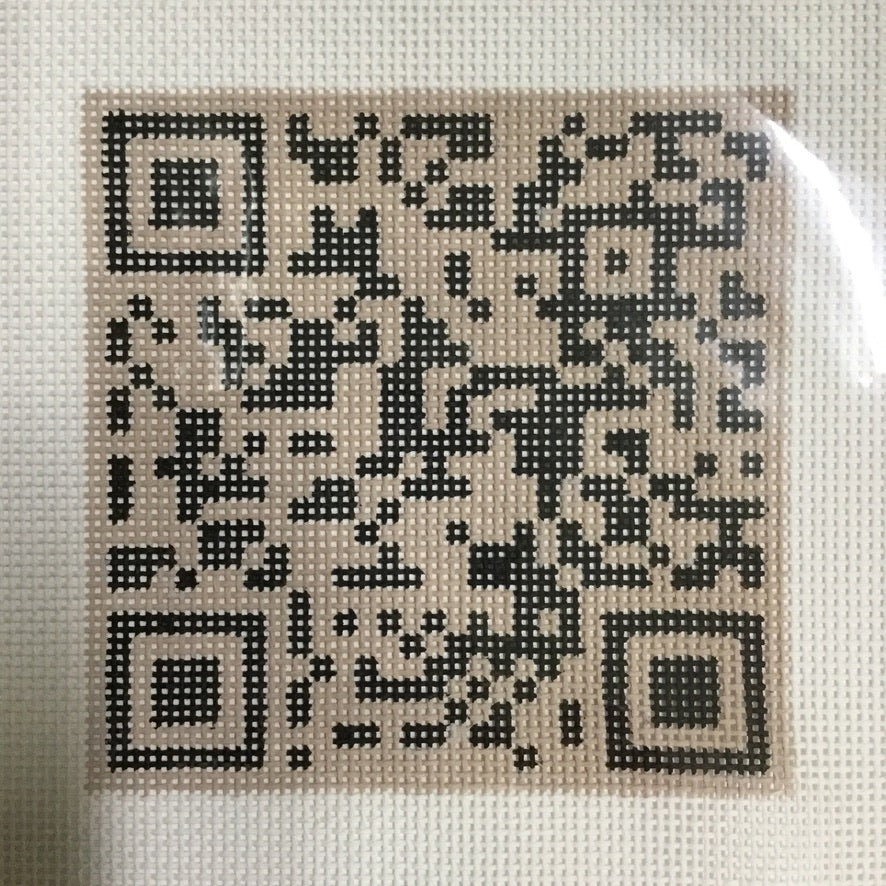 An Hour Early, Not a Minute Late Canvas - needlepoint