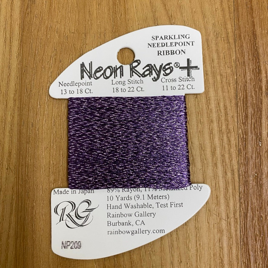 Neon Rays+ NP209 Violet - KC Needlepoint