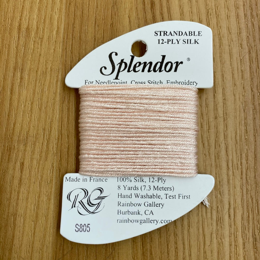 Splendor S805 Pale Pink - KC Needlepoint