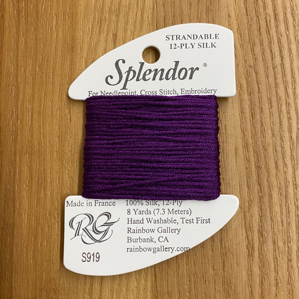 Splendor S919 Dark Antique Violet - KC Needlepoint