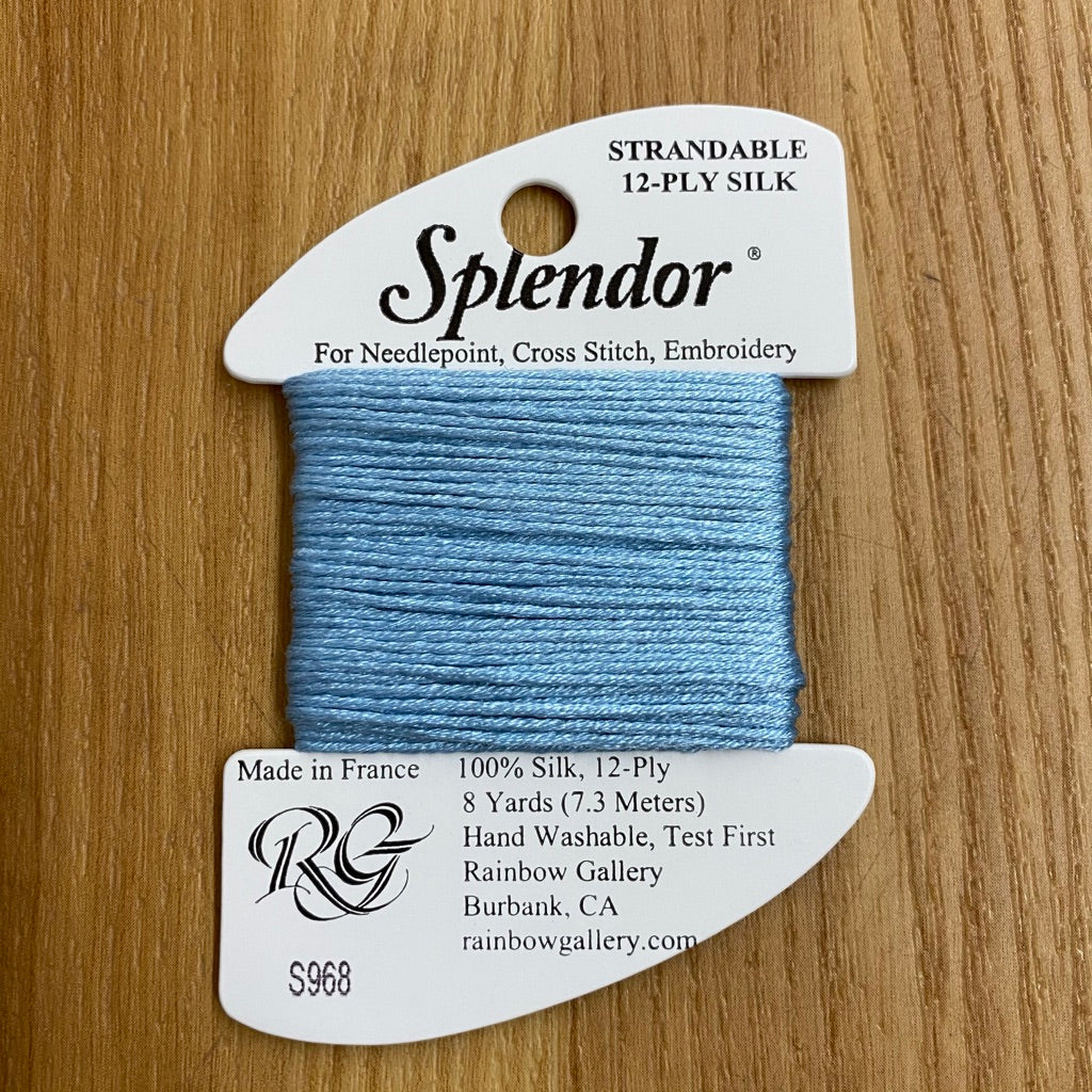 Splendor S968 Pale Cornflower - KC Needlepoint
